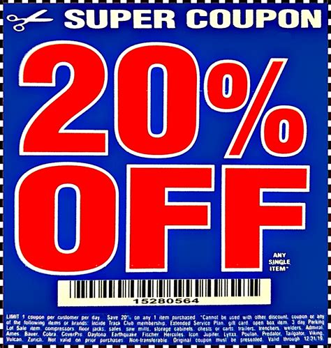 Harbor Freight 20 Off Coupon 2023: Get The Best Deals Of The Year