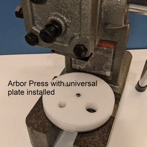 Harbor Freight Arbor Press Plates