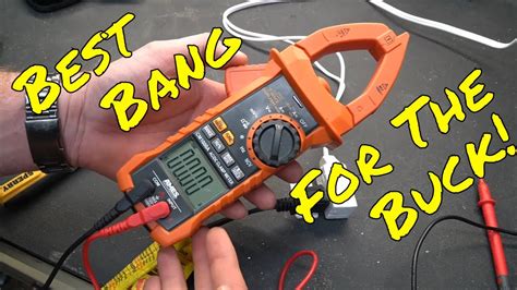 Harbor Freight Clamp Meter Review