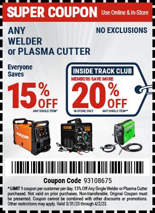 Harbor Freight Coupon Code For Welder