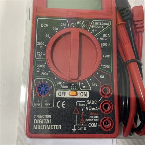 Harbor Freight Multimeter Amps