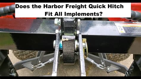 Harbor Freight Quick Hitch Dimensions