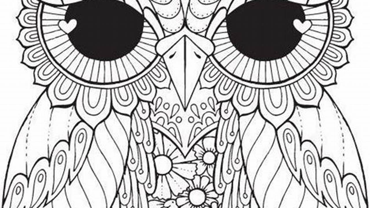 Unlock the Power of Hard Coloring Pages: A Comprehensive Guide for 8-Year-Olds