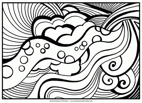 Hard Cool Coloring Pages: A Fun And Challenging Way To Relax