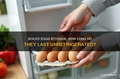 Hard Boiled Eggs Storage Life