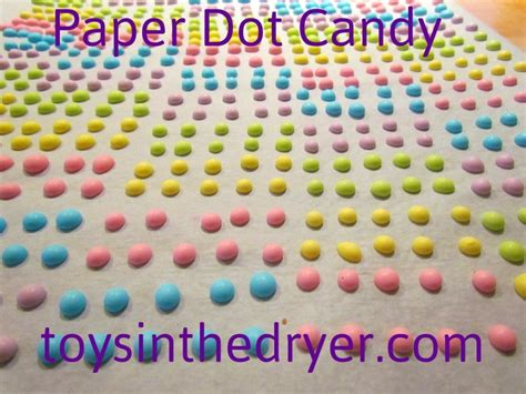 Hard Candy Dots On Paper