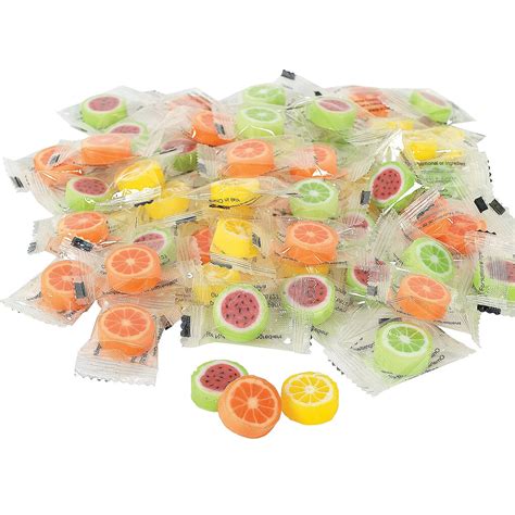 Hard Candy Fruit Slices