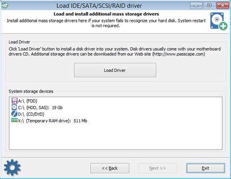 Hard Disk Loading Example