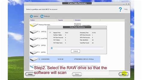 Hard Disk Recovery Raw File System
