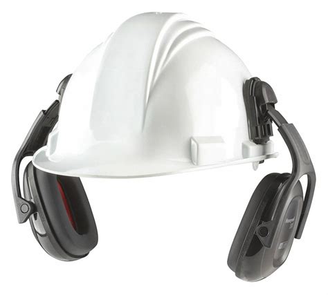 Hard Hat Mounted Hearing Protection