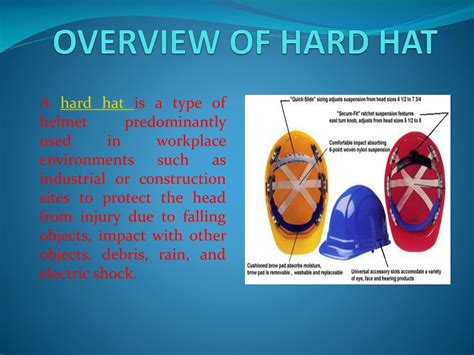 Hard Hats Purpose