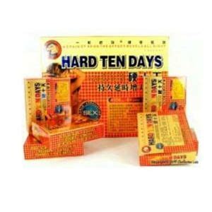 hard ten days pills