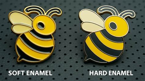 hard vs soft enamel pins