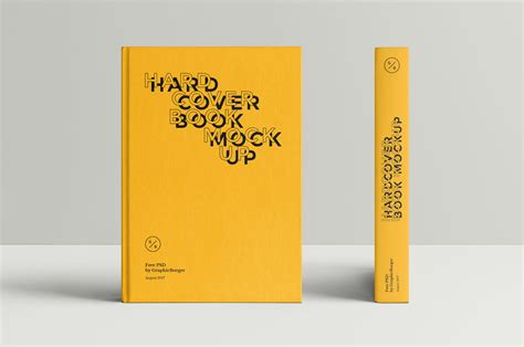10+ Book Hardcover psd template free room