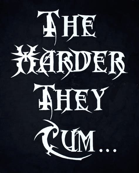 harder they cum