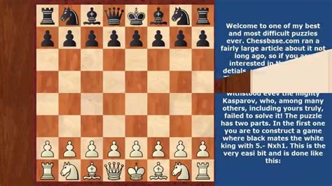 Hardest Chess Puzzles Ever