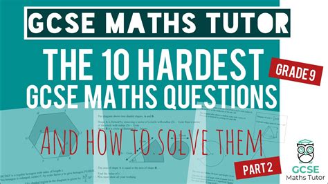 hardest topic in math grade 9