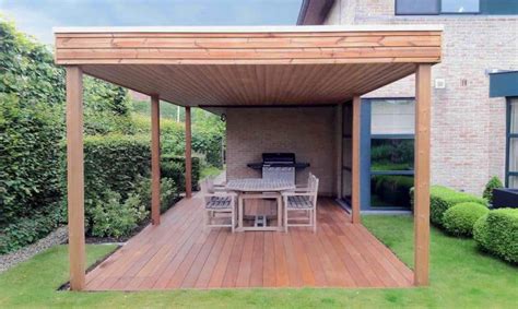 Hardhout Terrasoverkapping