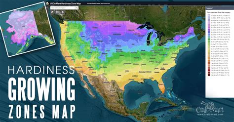hardiness zone map by zip code