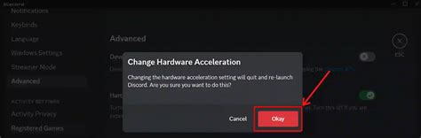 Hardware Acceleration On Or Off Discord