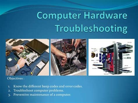 Hardware And Software Troubleshooting