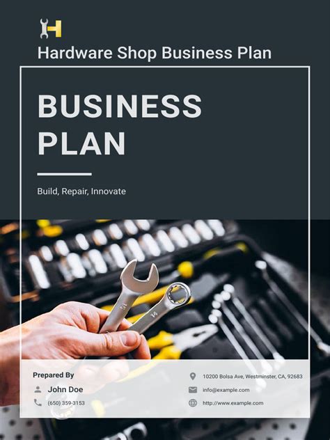 Hardware Business Plan Sample