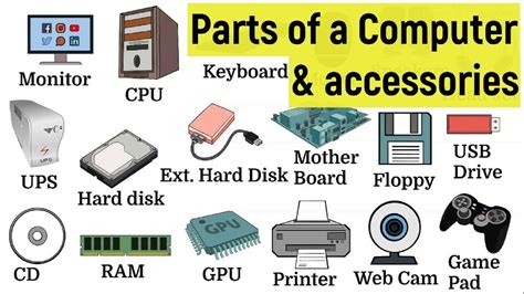 Hardware Components Of Computer In Detail