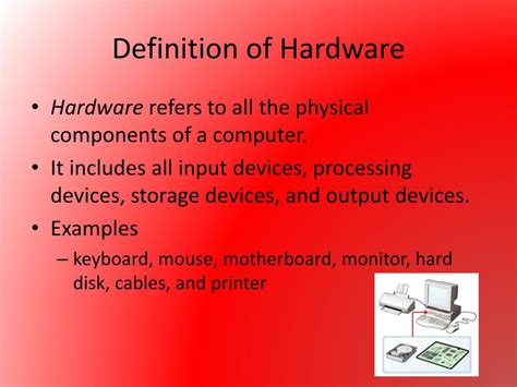 Hardware Definition By Authors