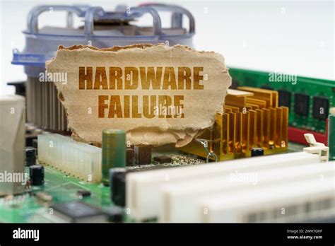 Hardware Failure In Computer