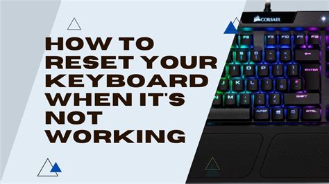 Hardware Keyboard Reset