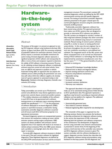 Hardware-In Loop Testing In Automotive Pdf