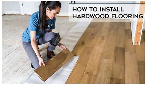 How To Install Chevron and Herringbone Engineered Wood Flooring
