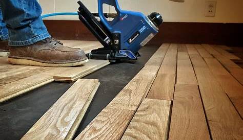 How to Install Engineered Hardwood Floors with Glue The Home Depot Canada
