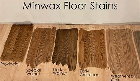 Hardwood Floor Stain Colors Minwax