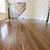 hardwood floor with stains