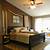 hardwood flooring or carpet in bedrooms