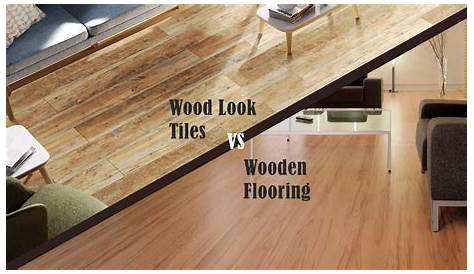 What are the advantages and disadvantages of hardwood floors vs Tile