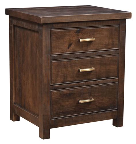 Hardwood Nightstand Set