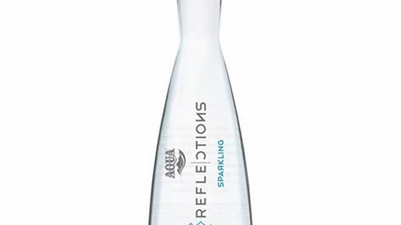 Jual Aqua Reflections botol beling kaca 380ml Aqua Reflection mineral