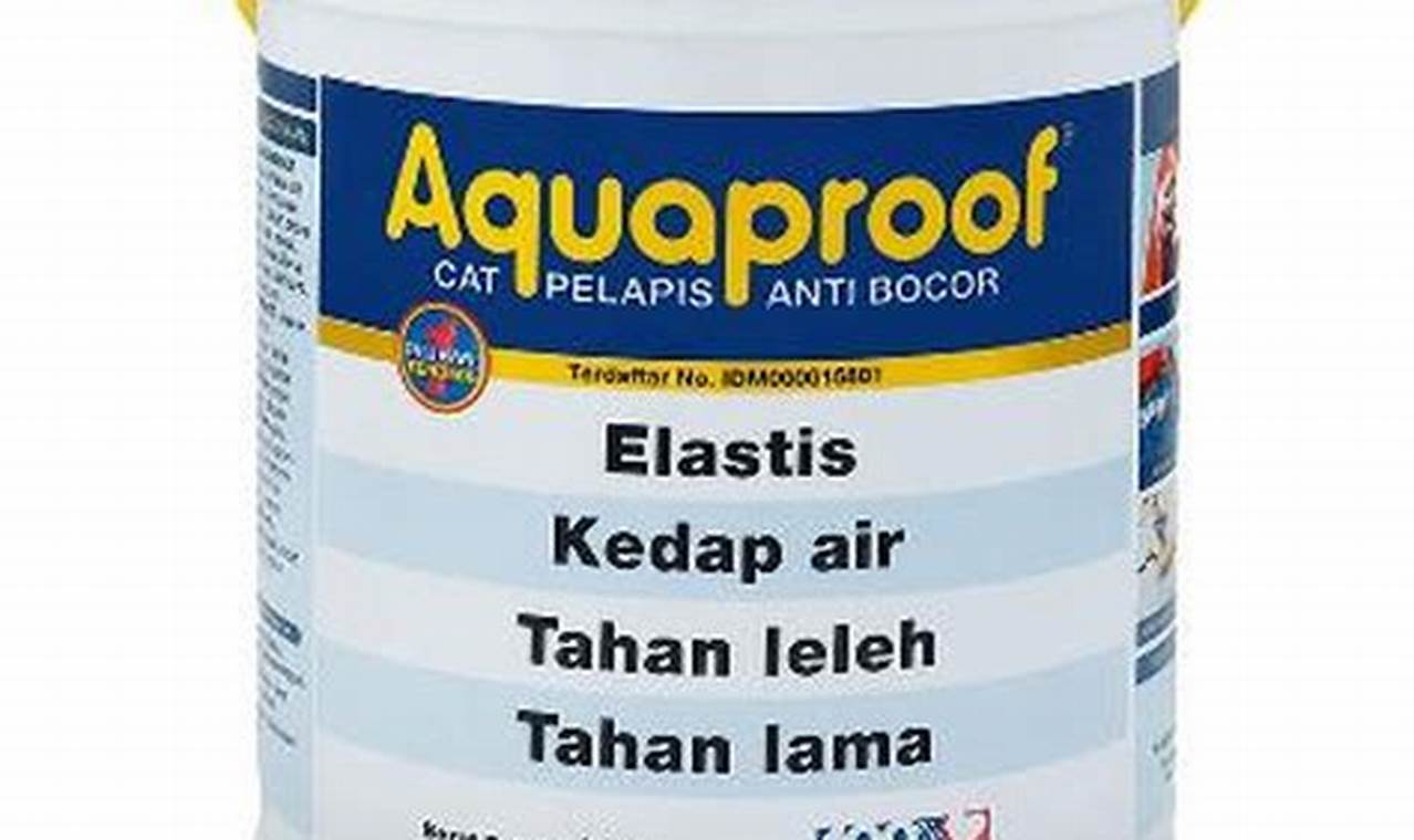 harga cat aquaproof 5 kg