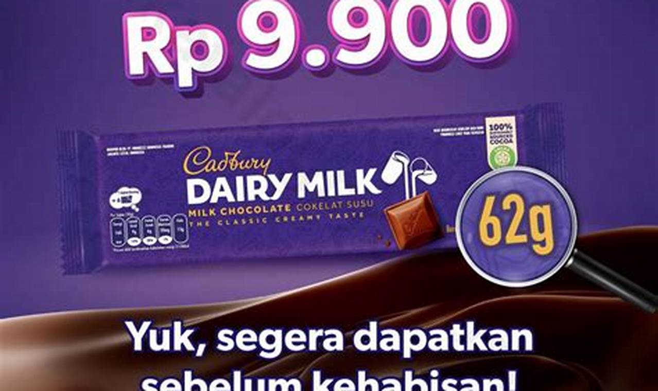 Harga Dairy Milk 15Gr Di Indomaret