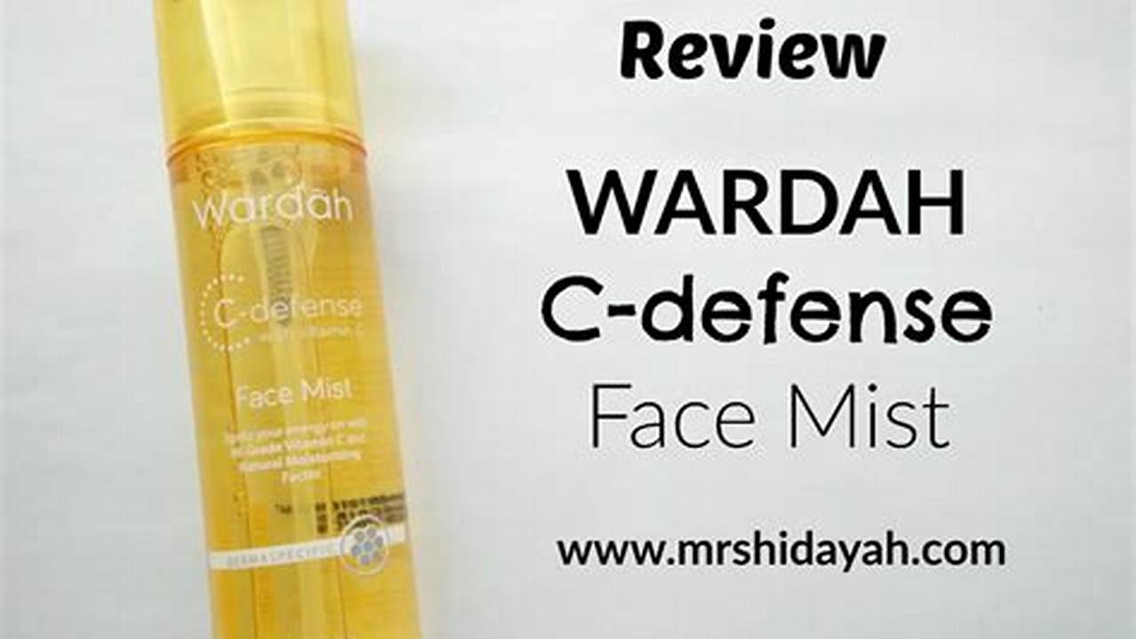 [Review] Wardah Cdefense Series Face Mist MySisterMonsterDisaster