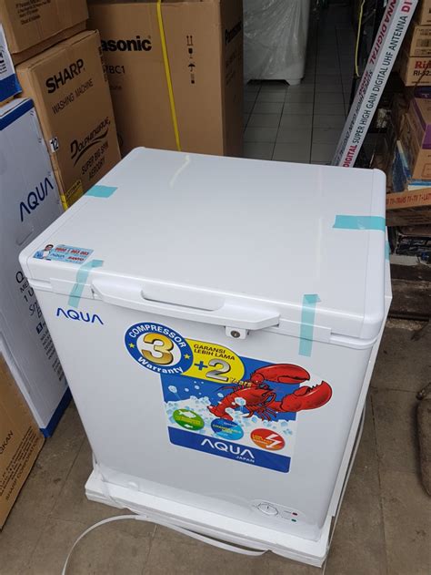 Harga Freezer Box Aqua 100 Liter Terbaru