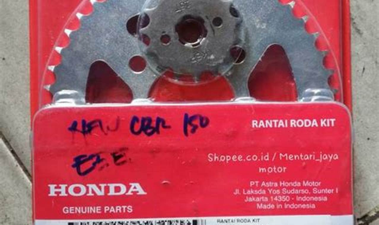 harga gear motor honda 1 set