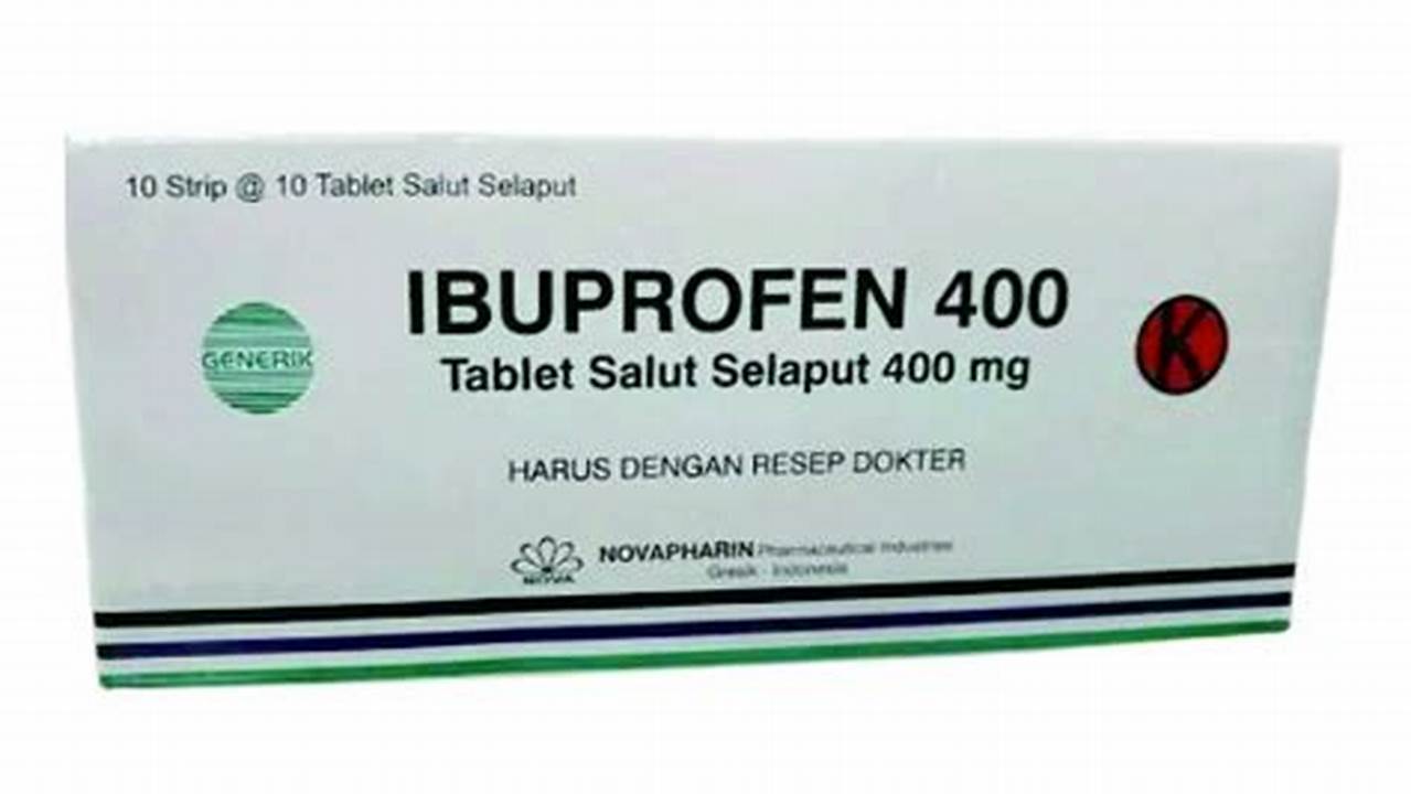 Harga Ibuprofen Gel Di Apotik