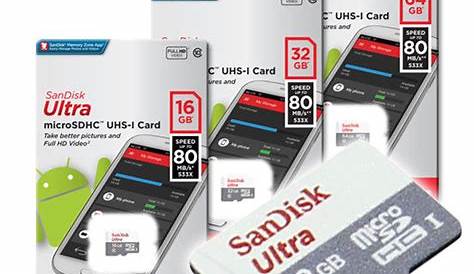Harga Micro Sd Sandisk 16gb Jual MICRO SD SANDISK ULTRA MICRO SD 16GB CLASS 10 80MB PS