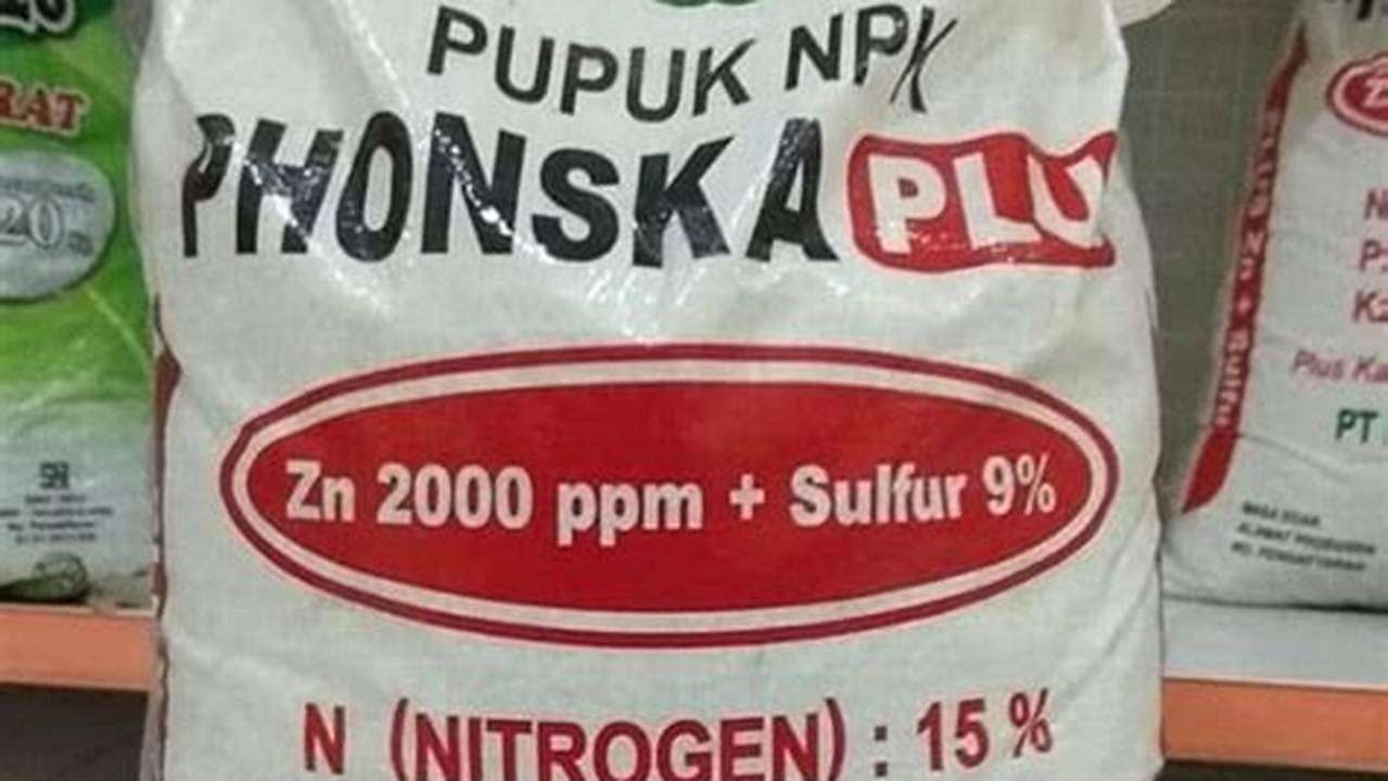 Jual Pupuk NPK Phonska Plus 151515 kemasan Repack 1 kg Indonesia