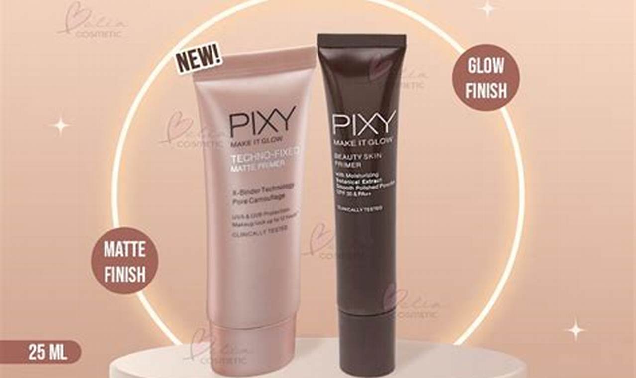 Pixy Make It Glow Beauty Skin Primer Harga & Review / Ulasan Terbaik di