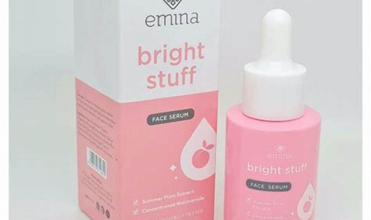 Cek Ingredients Emina Bright Stuff Serum SKINCAPEDIA