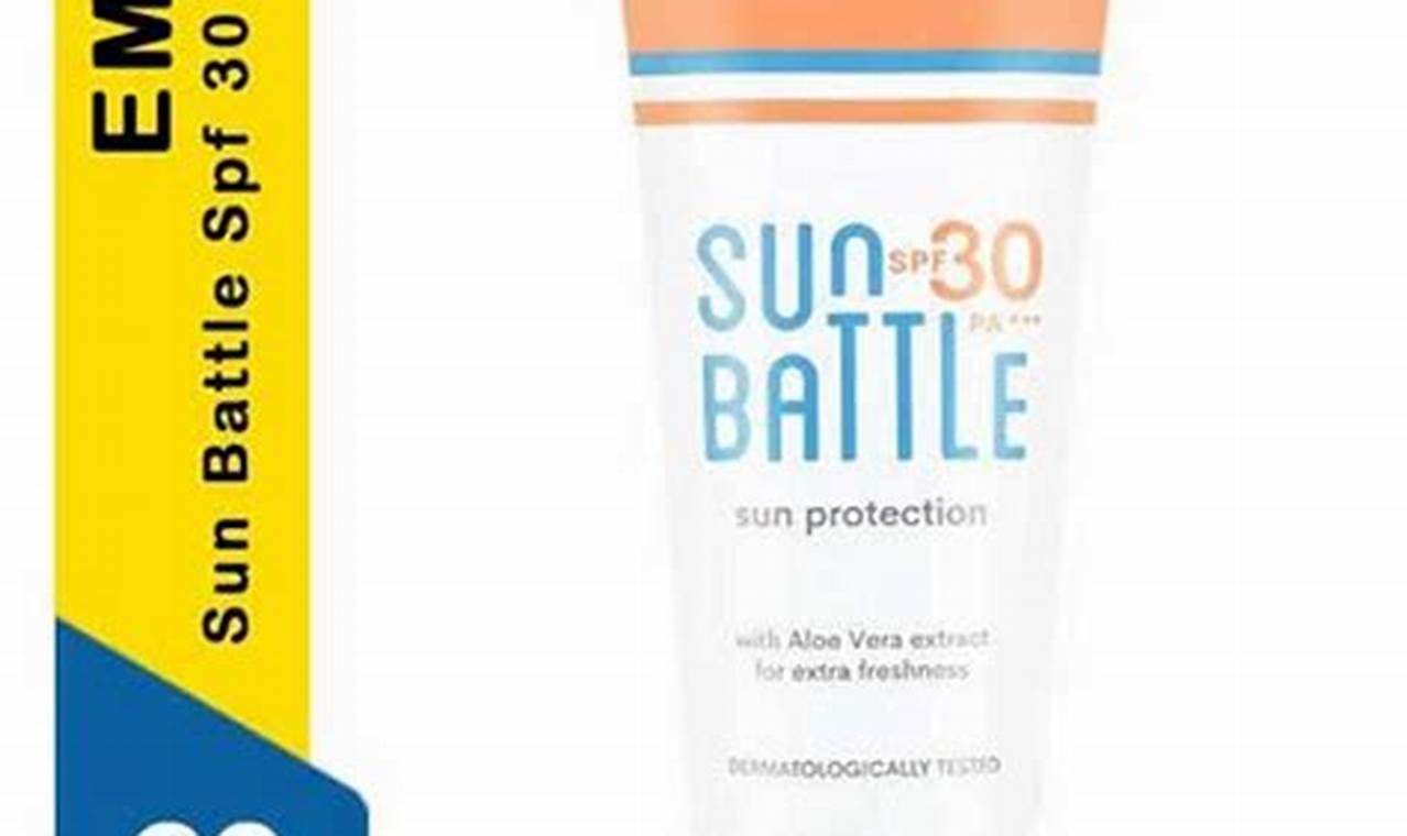 Emina Sun Protection SPF 30 PA+++ 60ml Shopee Indonesia